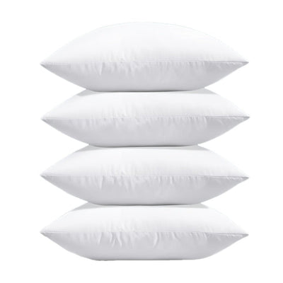 Soulety - Inserts de coussin hypoallergéniques (pack de 4) - Soulety